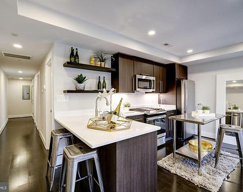 Modern kitchen interior