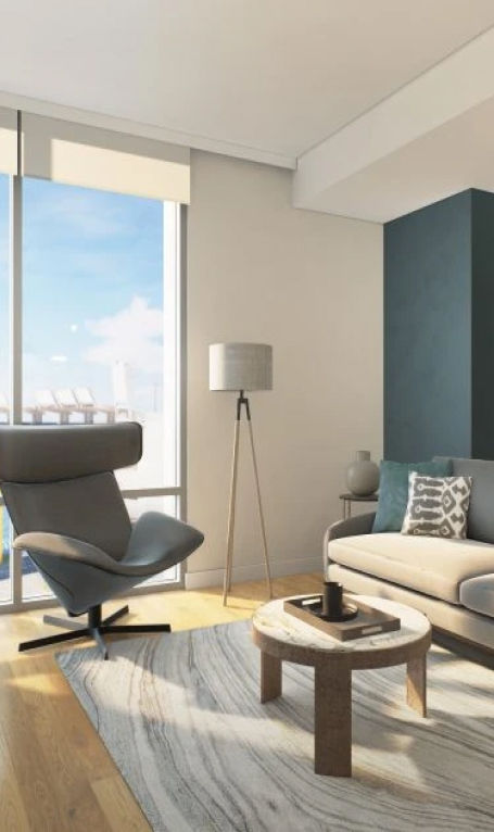 Modern living room interior